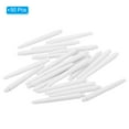 thumbnail image 3 of Uxcell 53mm 2BA Thread Plastic Dart Shafts Dart Stems, White 50 Pack, 3 of 6