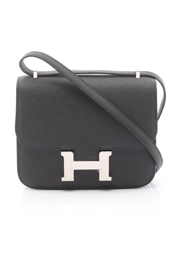 Pre-Owned Hermes Herms Constance 3 Mini Miroir Shoulder Bag/Handbag in Calfskin Leather (Veau...