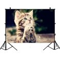 thumbnail image 1 of EREHome 7x5ft Animaux Chaton Chat Polyester Photographie Toile de Fond pour Studio Prop Photo Fond, 1 of 3