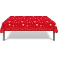 thumbnail image 3 of SINGOMON 2 Paquets Nappe Rouge Chinoise Nappes Rouges Nappes Rectangulaires Nappe en Plastique Nappe Rouge de Pique-Nique Protège-Table Chinois pour Décorations du Nouvel An Chinois 2025, 3 of 6