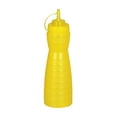 thumbnail image 3 of Ketchup Bottle 19oz Ketchup Dispenser Sauce Container for BBQ Picnic Camping Single Hole Yellow, 3 of 8