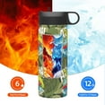 thumbnail image 6 of Uemuo Surfing Dinosaur Print 18oz Sports Insulated Kettle, Water Bottle, Outdoor Sports Bottle, Insulated Hydration Bottle with Handle & Flip Straw, 6 of 8