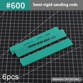 thumbnail image 1 of 6 Pcs Bâtons de Ponçage Semi-Rigides 13*2cm MS-E400-1500 Modèle en Plastique pour Outils de Construction de Modèles à Assembler, 1 of 6