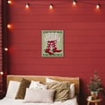 thumbnail image 3 of Stupell Industries - Howdy Holidays Cowboy Boots Gray Framed Giclee Art, 16 x 20, Made In USA, 3 of 7