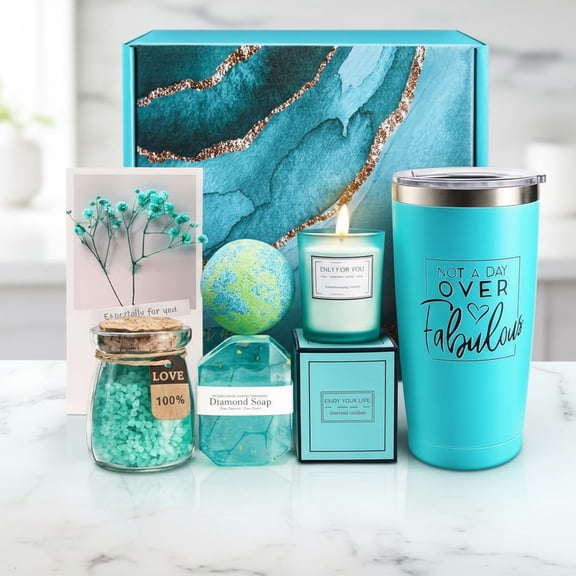 Christmas Gifts for Women, Relaxing Spa Gift Basket Set, Unique Birthday Gift Ideas for Women, Christmas Gifts for Mom Sister Best Friend Wife, Employee Teacher Nurse Appreciation Gifts