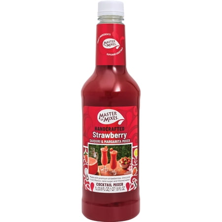 Master Of Mixes – Strawberry Daiquiri Mix – 33.8 OZ Case of 12