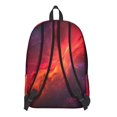 thumbnail image 3 of Colorful Starry Sky and Universe Backpack for School, Cute School Bag with Adjustable Shoulder Straps and Padded Back, 15.7"x11.8"x5.5", 3 of 5