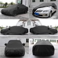 thumbnail image 4 of REGALWOVEN Black Breathable Waterproof Car Cover w Mirror Pocket 3L(185 x 71 x 63inch), 4 of 7