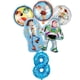 thumbnail image 1 of Juego de globos de Decoración de cumpleaños de Toy Story para niños de Disney, Woody, Fondo de feliz cumpleaños, suministros de fiesta de Baby Shower, vajilla de papel, 1 of 4