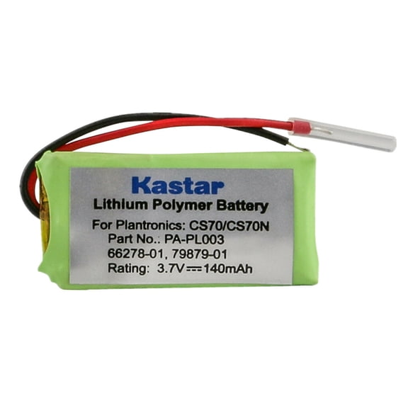 Kastar 1-Pack Battery Replacement for Plantronics 66278-01 79879-01 PA-PL003, Avaya AWH75N AWH75N CS70 CS70N CS70-N, Savi 730, Voyager Pro Voyager Pro HD Voyager Pro UC Voyager Pro  W730 WH210