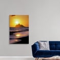 thumbnail image 3 of Great Big Canvas "Hawaii, Oahu, Kailua, Lanikai Beach, Sunrise Over Mokulua Island"  by Greg Vaughn Orange Brown   Wrapped Canvas Print Wall Artwork, 3 of 7