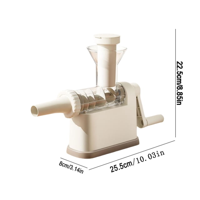 YFGEFTR Sausage Stuffer Machine, Manual Sausage Stuffer Machine, for Home Kitchen Camping Outdoor, Detachable Parts, Easy to Clean