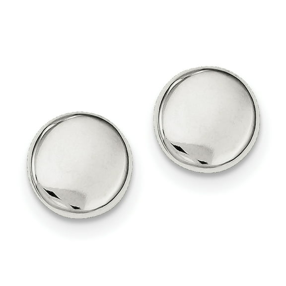 Primal Silver Sterling Silver Button Post Earrings