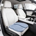 thumbnail image 6 of Weloille 3D Dual Cushion Gel Seat Cushion, 1.5 x 1.6 ft Non Slip Breathable Chair Pad, Cooling Ice Silk Comfort Butt Pillow, Pressure Relief Cushion for Car, Office, Home and Long Time Sitting, 6 of 6