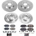 thumbnail image 3 of PowerStop Front and Rear Z23 Evolution Sport Carbon-Fiber Ceramic Brake Pad and Drilled & Slotted Rotor Kit Fits: BUICK CHEVROLET GMC Select Models K7566, 3 of 3