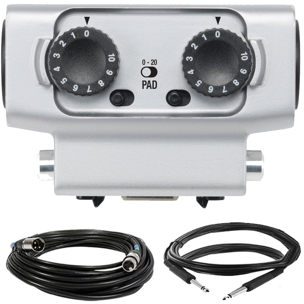 ZOOM EXTERNAL XLR TRS INPUT EXHー6 Zoom EXH-6e Dual XLR/TRS Input Capsule - Trew Audio