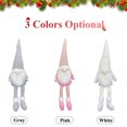 thumbnail image 4 of Decoración de gnomo navideño Elfo navideño de piernas largas Adorno navideño Decoración navideña, 4 of 7