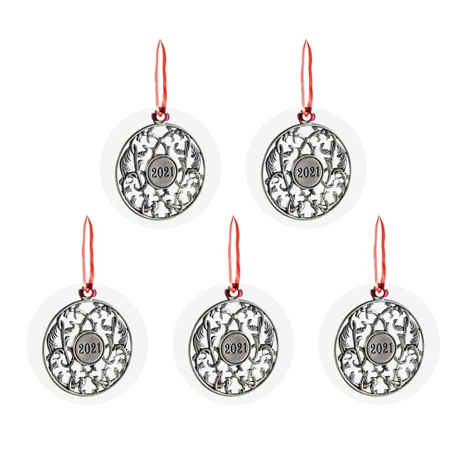Adornos para árboles de Navidad Decoraciones para habitaciones Colgante de material de PVC de 8 cm Wmkox8yii gf9574