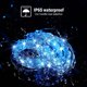 thumbnail image 4 of Luces solares para exteriores, 200 LED, 12 m/40 pies, impermeables, 8 patrones para jardín, patio, casa, Navidad, boda, fiesta (azul), 4 of 4