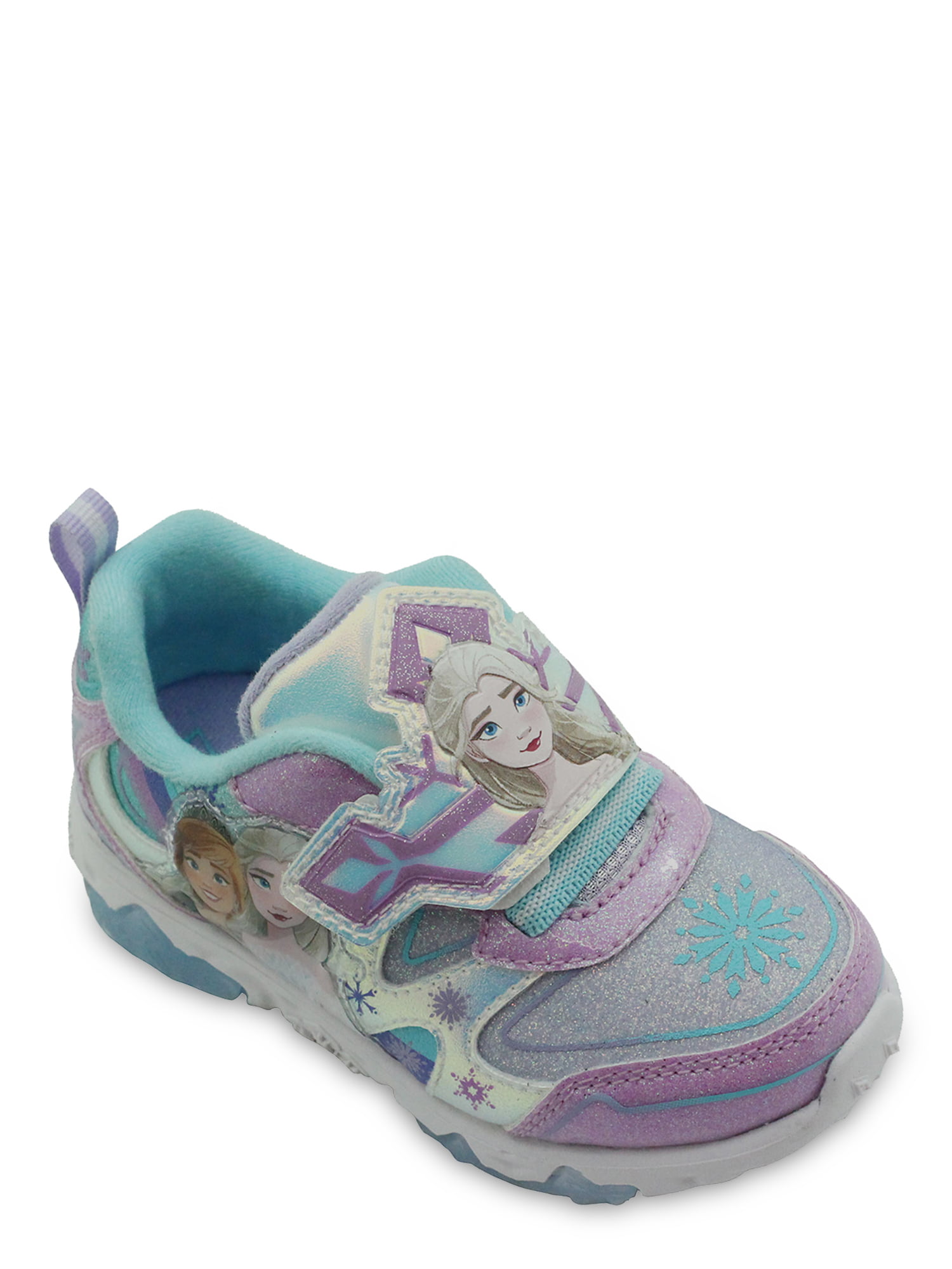 Disney Frozen Elsa Anna High-Top Shoes sneakers Toddler/Youth Blue/Pink