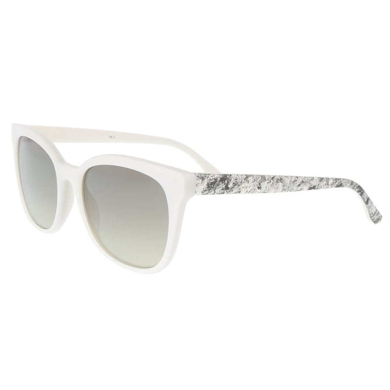 Brand New BOSS White Square Sunglasses Sunglasses | White | HUGO BOSS main image 3