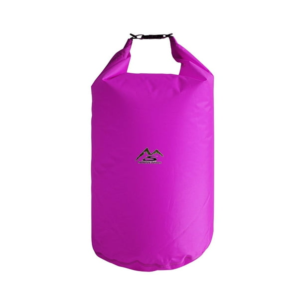 Bolsa seca impermeable saco impermeable 10L bolsa de almacenamiento impermeable bolsa flotante para kayak para acampar al aire libre Rafting surf Violeta