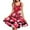 Love Balloon, variant on FKELYI Heart Balloon Slip Dresses Size XS Polyester Sleeveless Midi Dress for Women Valentine's Day Gift Casual Dating Dresses for Women Knee Length