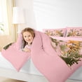 thumbnail image 5 of Feelyou Cartoon Tiger Wildlife Bedding Comforter Set, Palm Leaf Botanical Twin Comforter Sets, Teens Kids Boys Girls Reversible Bedding Set, Breathable Home Decor, 2 Pieces, 5 of 9