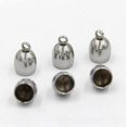 thumbnail image 2 of 20pcs 3/4/5/6/8mm Stainless Steel Clasps Hooks Cords End Caps Cord For Jewelry Making Bracelet Necklace DIY Jewelry Findings, 2 of 5