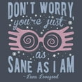 thumbnail image 2 of Womens Harry Potter Luna You’re Just As Sane as I Am Racerback Tank, 2 of 4