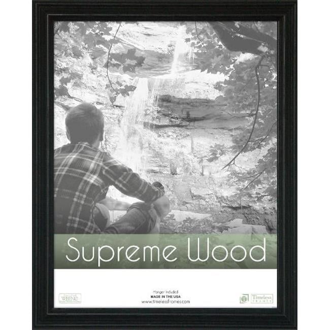 Timeless Frames 42448 Supreme Woods Black Wall Frame 8 X 10 In Timeless Frames 42446 Supreme Woods Black Wall Frame 11 X 14 In