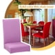 thumbnail image 2 of Funda elástica para silla de color caramelofunda elástica para asiento de comedor (púrpura claro) Ndcxsfigh Libre de BPA, 2 of 9