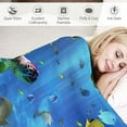 thumbnail image 3 of Nawypu  Blanket Comfort Warmth Soft Plush Throw for Couch Bright Tropical Fish, 3 of 6