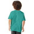 thumbnail image 3 of Hanes T-Shirt à Col Rond à Manches Courtes ComfortWash pour Garçons, TG, Crimson Fall, 3 of 3
