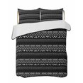 thumbnail image 2 of Black and White Geometric Twin XL Size Down Alternative Comforter,Lightweight Comforter Quilt Bedding Set with Pillow Shams Modern Abstract Art Aesthetics Bed Comforter Duvet Insert 68"x98", 2 of 7