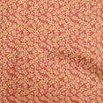 thumbnail image 1 of oneOone Cotton Jersey Red Fabric Leaf Sewing Craft Projects Fabric Prints By Yard 58 Inch Wide, 1 of 4