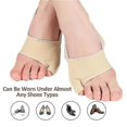 thumbnail image 4 of 2pcs Tailor Bunion Corrector Pads Splint For Bunion Pinky Toe Relief Toe Straightener Little Toe Separator With Anti-slip, 4 of 4