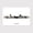 Cheyenne Skyline, variant on Helsinki Skyline Map Wall Art Print – Neutral Minimalist Geography Canvas Decor – 8x12 inch