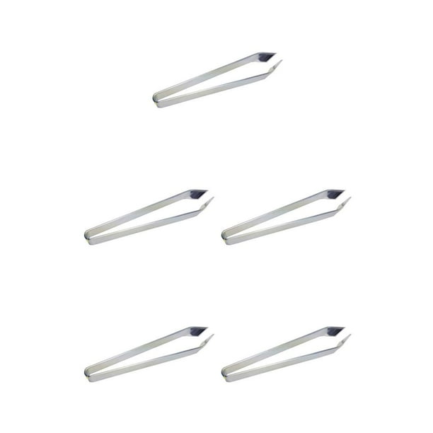 Matsuzay Pinzas de acero inoxidable para quitar espinas de pescado, pinzas extractoras de mango de cocina, suministros para manualidades de cocina Type2 NO2 Matsuzay CBP432909