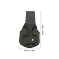 thumbnail image 2 of PAMINGONO Olive Green Dog Anxiety Vest Calming Vest For Dogs 1Pack, 2 of 6
