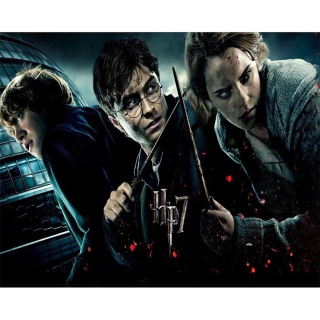 Cuadros Decorativos 5D bricolaje diamante pintura completo redondo taladro Harry Potter pared decoración Rhinestone arte JShteea Nuevos Originales