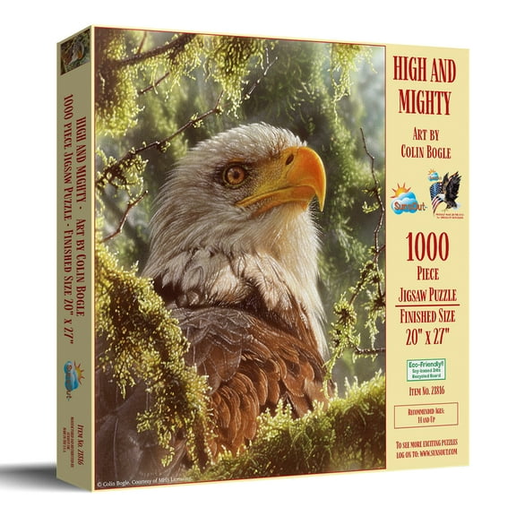 SUNSOUT INC - High and Mighty - 1000 pc Jigsaw Puzzle by Artist: Colin Bogle - MPN # 21816