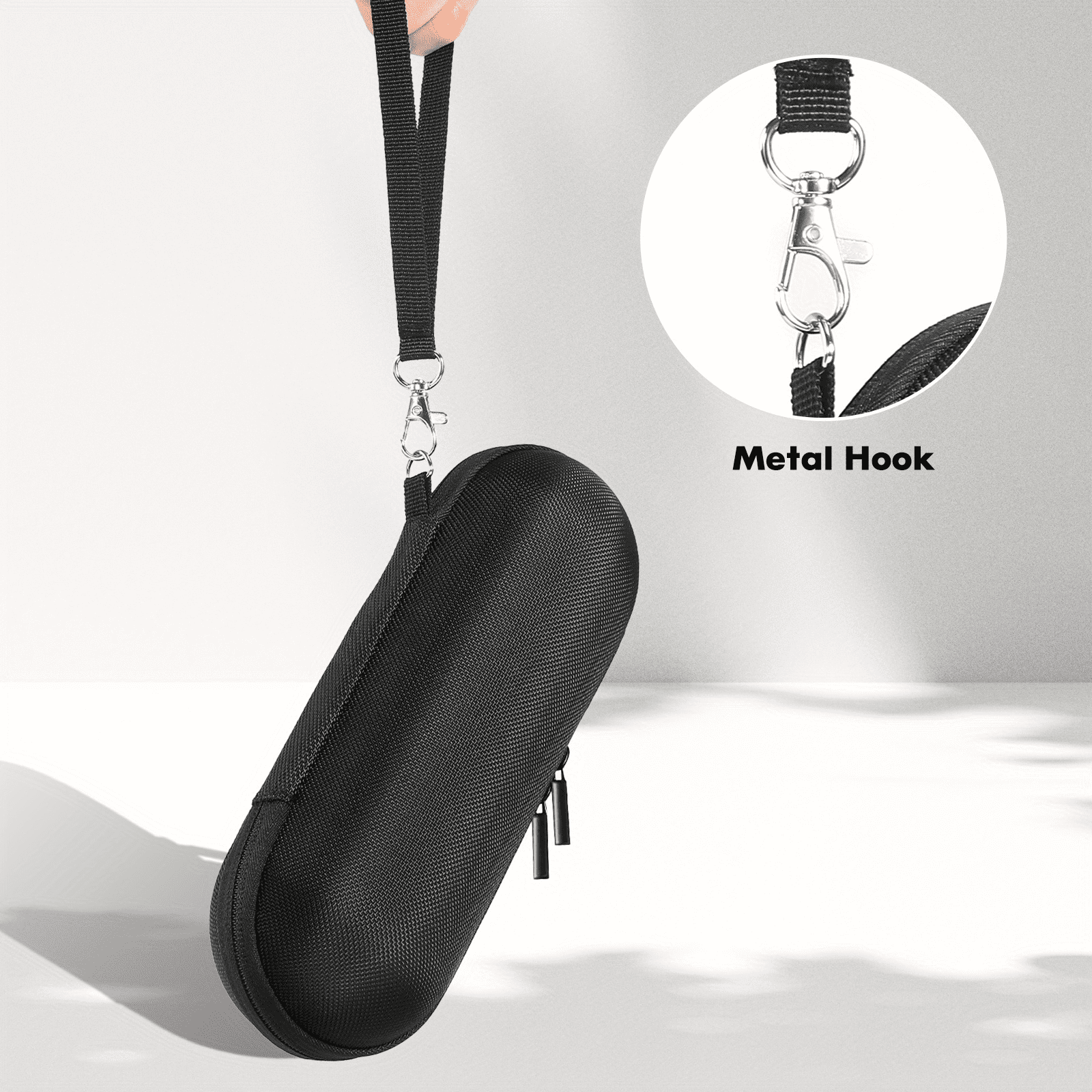 Hard Case Suitable for Portable Charger 20000mAh, Waterproof Shockproof Power Bank Carrying Protective Case, Case Only