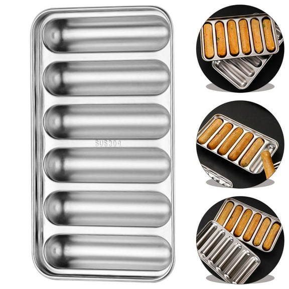 ADDHAT Stainless Steel Hot Dog Maker Mold Set, , Kitchen Tool for Daily Use,