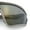 Grey - Gold Mirror, variant on Mens Classic Oversized Shield Color Mirror Wrap Around Sport Plastic Sunglasses Grey - Gold Mirror