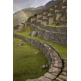 thumbnail image 2 of Kaveney, Wendy 11x14 Gold Ornate Wood Framed with Double Matting Museum Art Print Titled - Rainbows over the terraces, Machu Picchu, Peru, 2 of 4