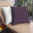 thumbnail image 2 of Ahgly Company Indoor Square Patterned Throw Pillow, 18 inch by 18 inch, 2 of 6
