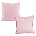 thumbnail image 1 of Set de 2 Cojines Decorativos (1 Cuadrado + 1 Cuadrado Grande) Pink Rosa, 1 of 7