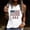A239 White, variant on 4th of July USA Flag Tank Top for Women Retro Patriotic Graphic Sleeveless Round Neck Casual Summer Holiday American Pride Classic Sleeveless Shirt Tops Tees