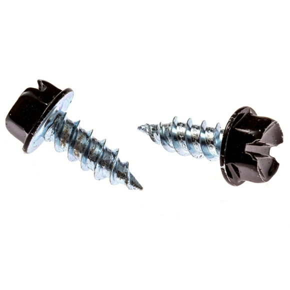 Eagle 1#8 1/2 inch (500 Count) Gutter Downspout Or Sheet Metal Screws (Multiple Quantities/Colors) - Easy Start Sharp Tip - Zip Screws/Fasteners (500, Black)